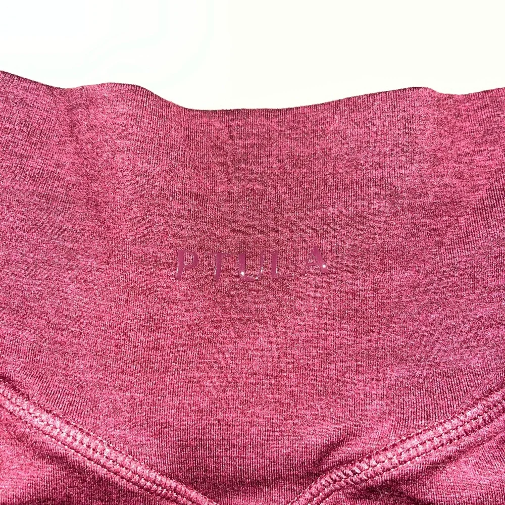 P'tula Maroon Bike Shorts - Picture 3 of 4